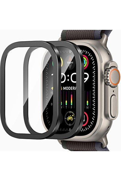 UnDePlus Apple Watch Ultra 1/2/3 49mm High Glass Kolay Cam Ekran Koruyucu