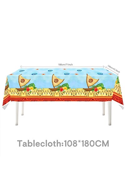 Choice1 other 1pcs tablecloth Ocean Theme Birthday Party Decoration Moana Dis...
