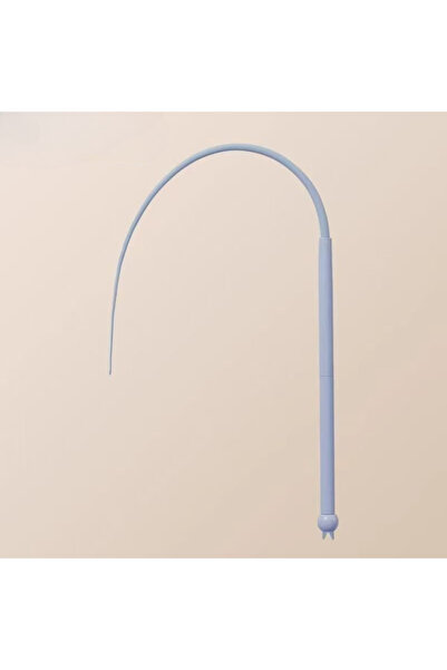 Choice Blue Cat Teaser Stick Toy Interactive Silicone Simulated Mouse Tail Ki...