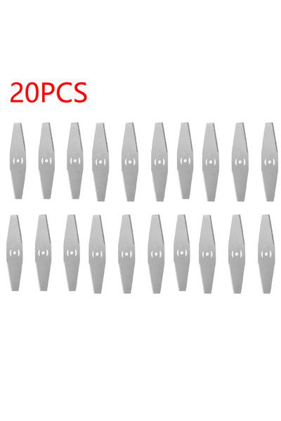 Choice3 20pcs Metal Grass Trimmer Brush Cutter Head Metal Blade Garden For La...