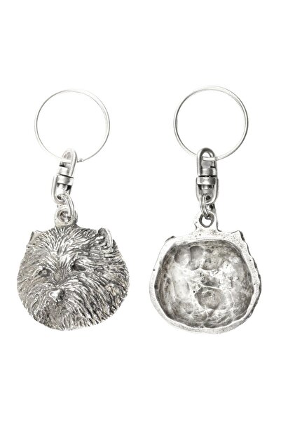 Art - Dog West Highland White Terrier - Pandantiv placat cu argint cu un câin...