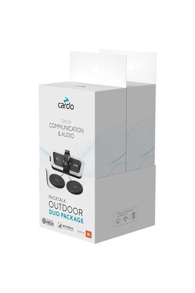 CARDO Sistem de comunicare Packtalk Outdoor DUO, sunet JBL