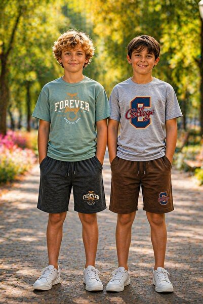 armicem ArmiKids 2-pack Advantage για αγόρια με πολύχρωμα εμπριμέ καλοκαιρινά...