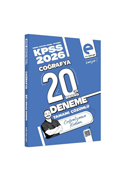 Krallar Karması 2026 Edu Kariyer Coğrafyanın Kodları KPSS Coğrafya 20 li Bran...