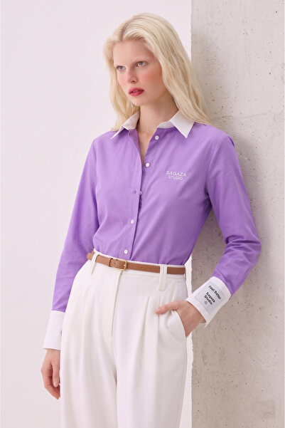 Sagaza Studio SS6061 Eton Εφαρμοστό Πουκάμισο