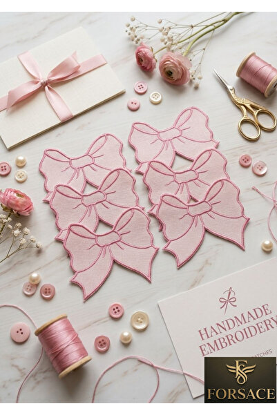 FORSACE 6 τεμάχια πολυτελείς ροζ χαρτοπετσέτες παρουσίασης για φλιτζάνια καφέ...