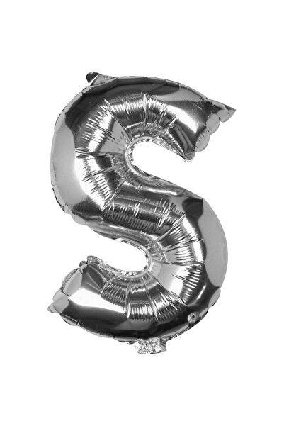 OEM Silver Balloon Letter S