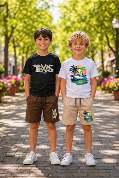 armicem ArmiKids 2-pack Advantage για αγόρια με πολύχρωμα εμπριμέ καλοκαιρινά...