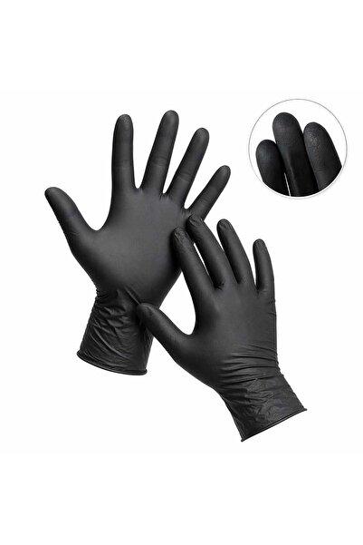 OEM Mănuși din nitril Nitro Touch Derma - Negru - marimea M