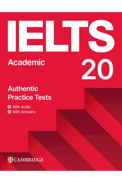 Cambridge University Press كتاب تدريب IELTS 20 للطلاب الأكاديميين مع الإجابات...