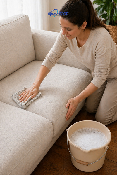 Micro Clean MissClean (1 ADET) Telli Temizlik Bezi Kurumuş Kir,Boya Lekeleri,Yer Bezi Kazıyıcı Etkili 40*60 cm