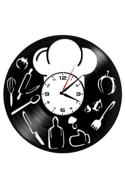 OEM Διακοσμητικό Ρολόι Τοίχου 'Μάστερ Σεφ - Μαγεία της Κουζίνας'