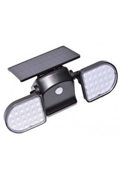 Bibilel Διπλό Ηλιακό Φωτιστικό 56 LED με Αισθητήρα Κίνησης IP65 Εξωτερικού Χώ...