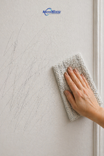 Micro Clean MissClean (1 ADET) Telli Temizlik Bezi Kurumuş Kir,Boya Lekeleri,Yer Bezi Kazıyıcı Etkili 40*60 cm