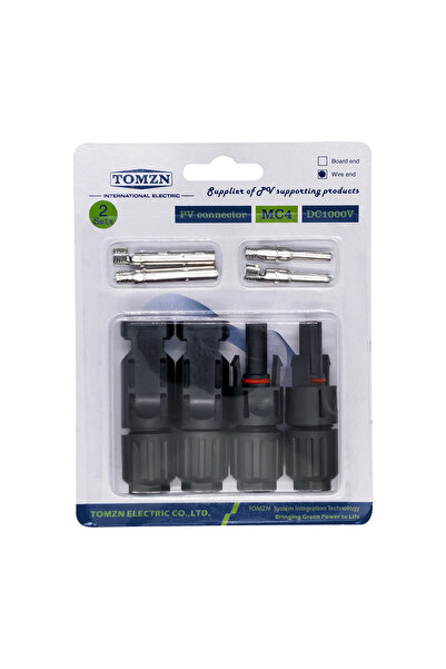 Choice6 1 LOT 1000V 32A Wire End TOMZN 2 sets of PV Solar Connectors 1000V 15...