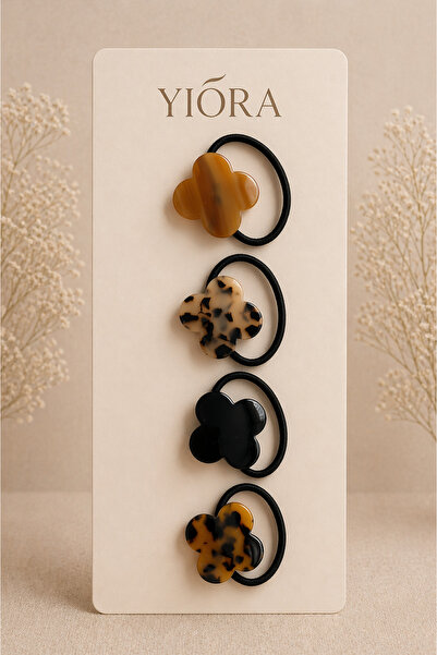 yiora 4 τεμάχια ελαστικών προϊόντων Premium, εισαγόμενη κόκαλη ακετάτης 4 τεμ...