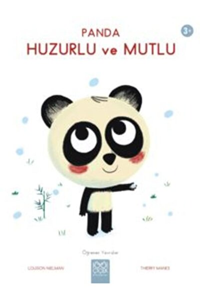 1001 Çiçek Kitaplar Panda Huzurlu ve Mutlu