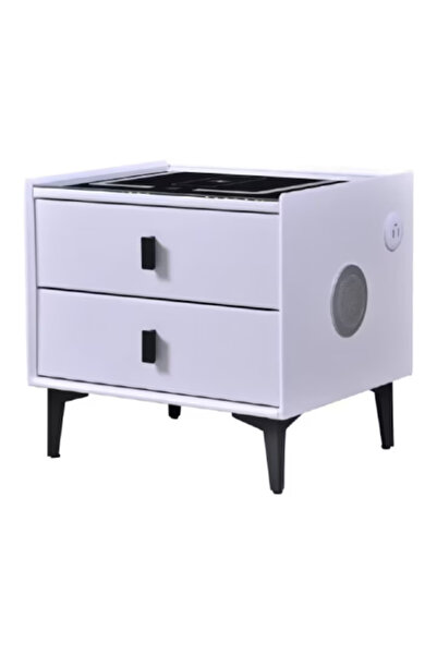 Optim Solution Κορυφαίας ποιότητας Πολυλειτουργικό Έξυπνο Κομοδίνο με LED αφή...