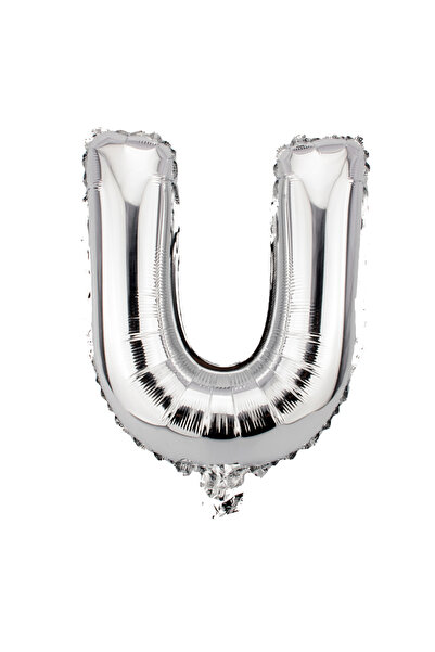 OEM Silver Balloon Letter U