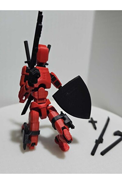 Maketo3D Dummy 13cm Eklemli Aksiyon Robot