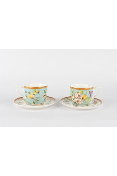 MIKASA Moor Gardenia Luxe 2li Kahve Fincan Seti 90cc