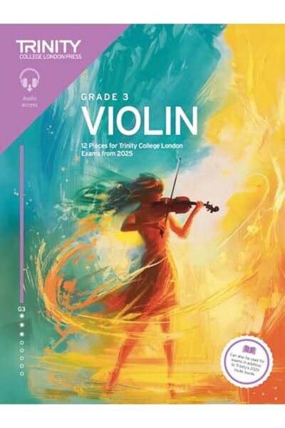 Trinity College London Violin Exam Pieces from 2025: Grade 3