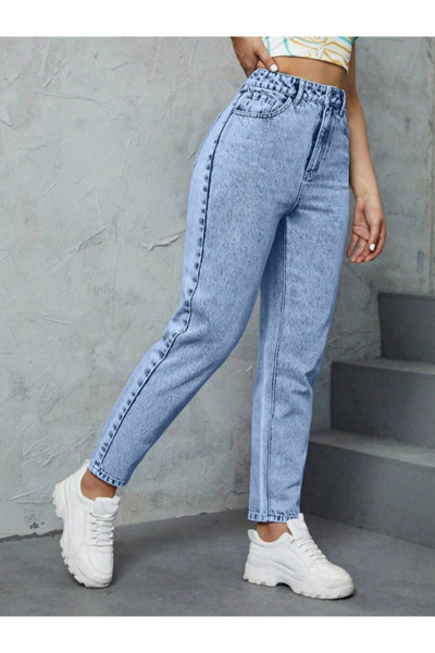 Noxter Γυναικείο παντελόνι τζιν σε χρώμα Ice Blue