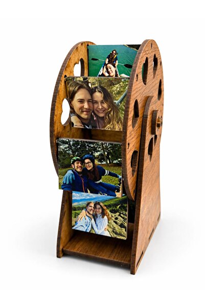 Luna Design Kişiye Özel Fotoğraflı Ahşap Dönen Değirmen – Hareketli Fotoğraf ...