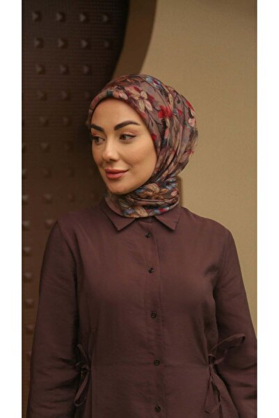 locella Soft Pamuk Eşarp Kakao