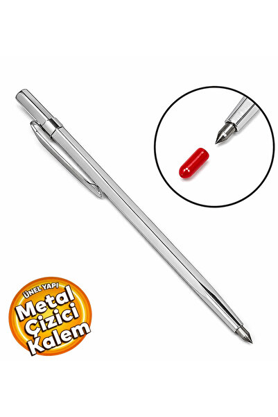 GFB GFB6680 Karbür Uçlu Metal Çizgi Metal Çizici Kalem Kalemi 150 mm