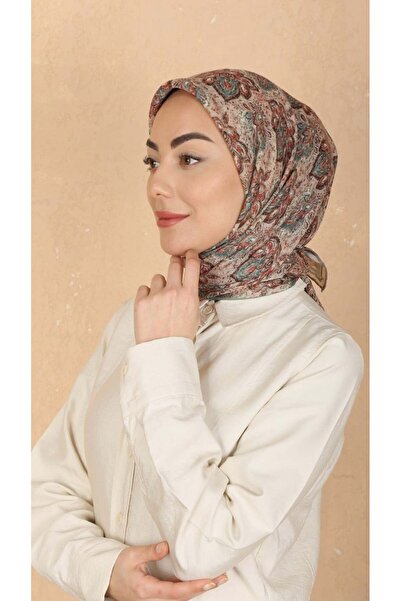 locella Soft Pamuk Eşarp Vizon