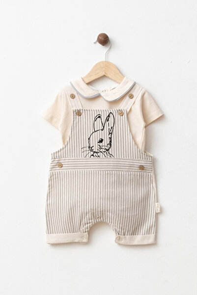 yukobaby bebeğiniz için en doğalı Bebek Tavşanlı Badi Hediyeli %100 Pamuklu S...
