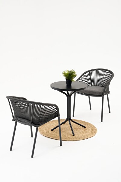 Divona Home TAVOLİ ALU BAHÇE BALKON BİSTRO SET