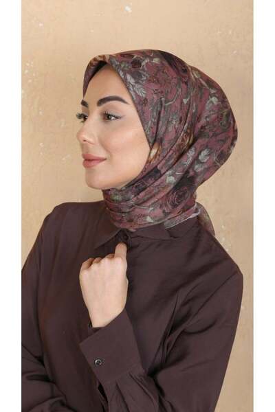 locella Soft Pamuk Eşarp Rose