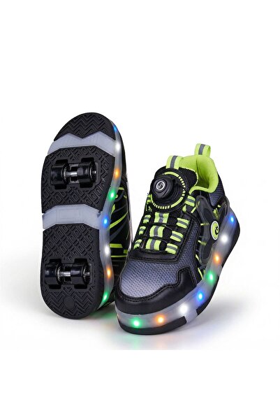N'drops Ortopedik Çocuk Işıklı Tekerlekli Sneaker