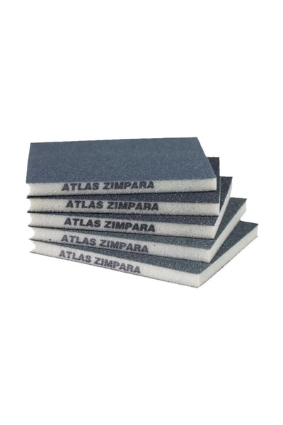 ESBH Atlas Sponge Sandpaper (98X123X10 mm) 60 Grit (3 Pieces)