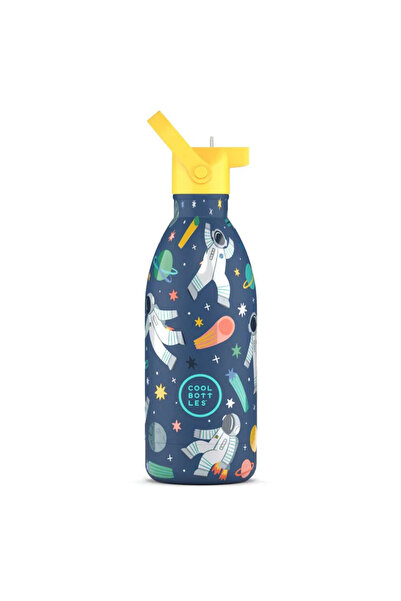 Cool Bottles Stainless Steel Water Bottle - the Kids Bottle Galactic Ride 500ml