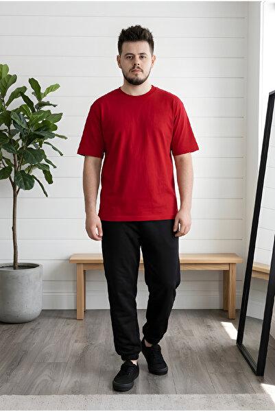 HOFFNUNG UNISEX Σετ Παντελονιού και Μπλουζάκι Oversize με 2 Κλωστές