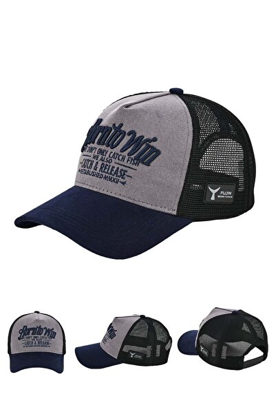 Fujin BTW Trucker Şapka Black Grey Navy