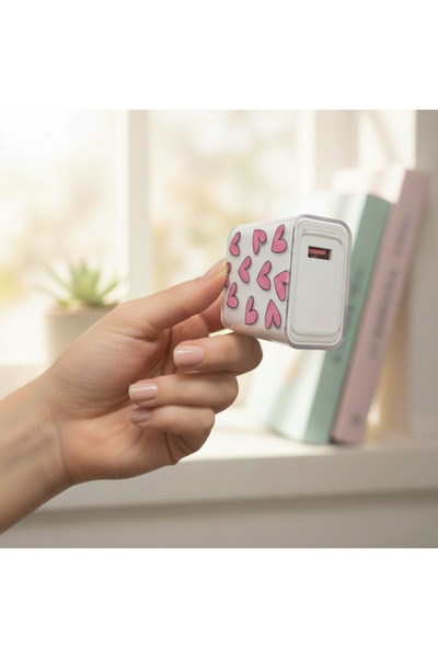 QUSCHU Redmi 67w Uyumlu Şarj Aleti Kılıfı, Ve Şarj Kablo Koruyucu 5'li Set