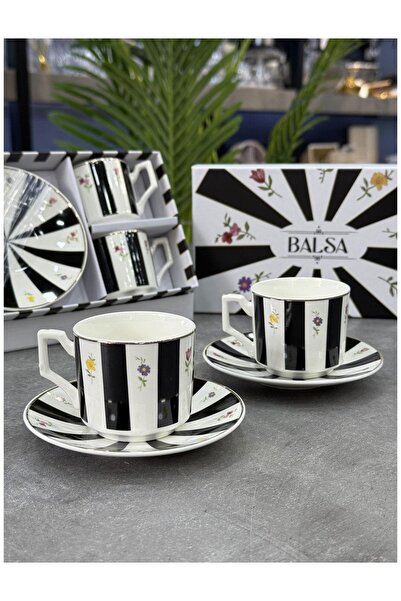 Doğudeko Luxury Porcelain Matya 2-Piece Cup Set