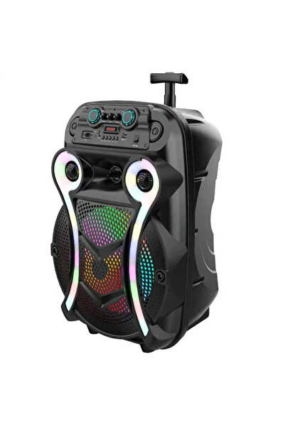 Luxis Φορητό Ηχείο Καραόκε Bluetooth 15 ιντσών, 40 W, Ασύρματο Μικρόφωνο, RGB...