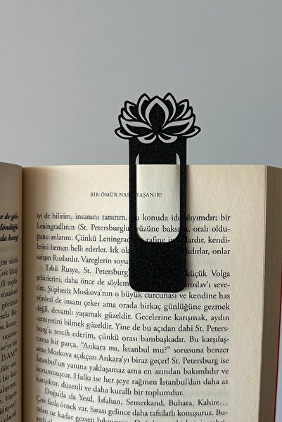 3D Lotus Şeklinde Kitap Ayracı