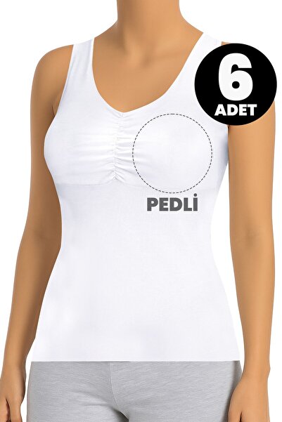 Öts Σετ 6 τεμαχίων γυναικεία εσώρουχα με κορδόνια και αφαιρούμενα μαξιλαράκια...