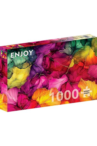 Enjoy Puzzle 1000 Pieces Enjoy Jigsaw Puzzle - Fall Leaves Abstract (Enjoy-2308)