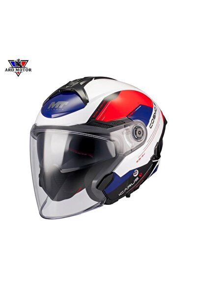 MT Helmets COSMO SV A5 PARLAK GÜNEŞ VİZÖRLÜ KASK