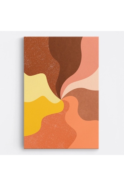 OEM Tablou abstract pe pânză WOWCanvas, Dansul Formelor și Culorilor, 60 x 90 cm