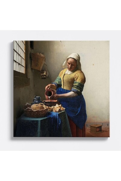 OEM Tablou pe pânză premium WOWCanvas, Femeie care alăptează, 40 cm x 40 cm
