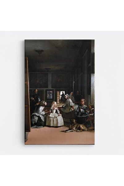OEM Tablou pe pânză premium WOWCanvas, Las Meninas, 80 x 120 cm