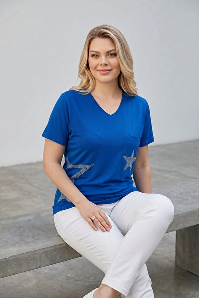 aytemas Μπλούζα με στάμπα Star Stone και τσέπες